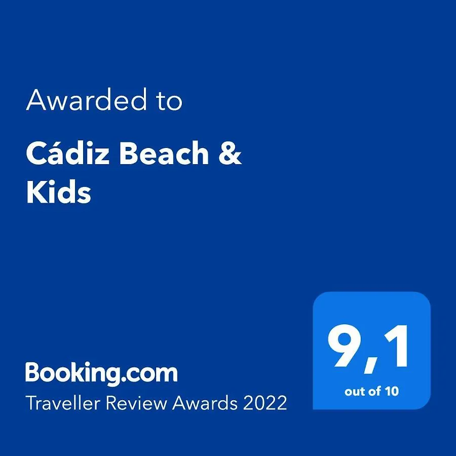 Cadiz Beach & Kids - Free Parking - Sea Views Apartment 0*,